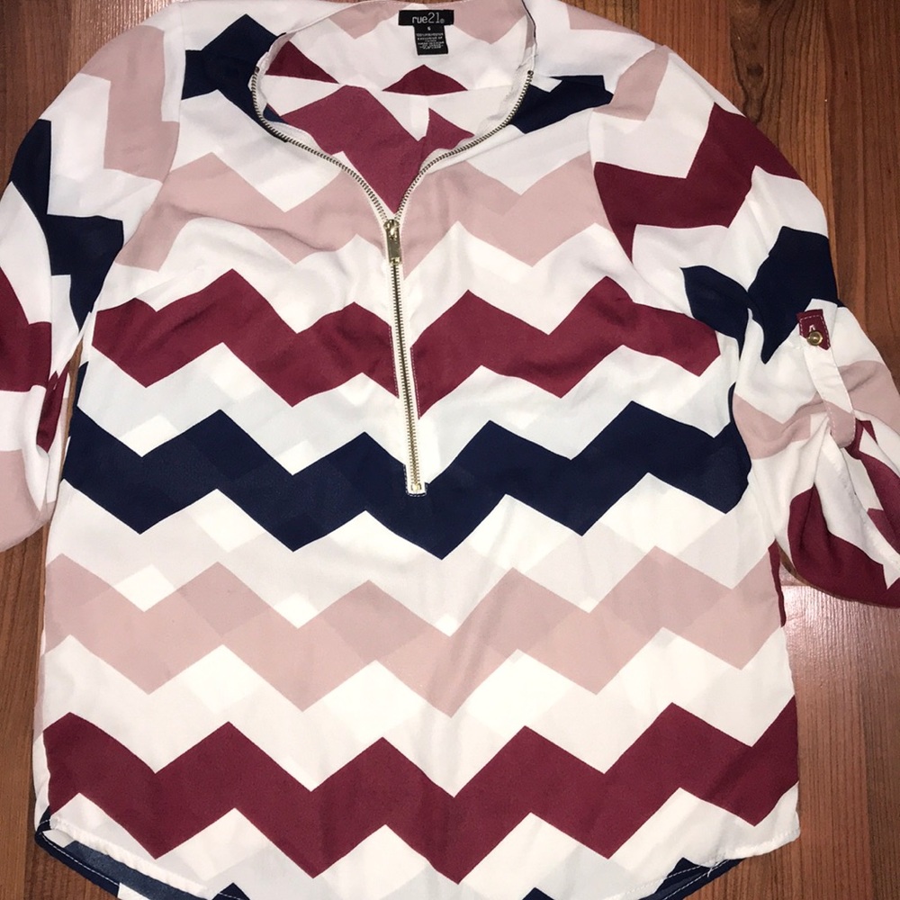 Multi colored top